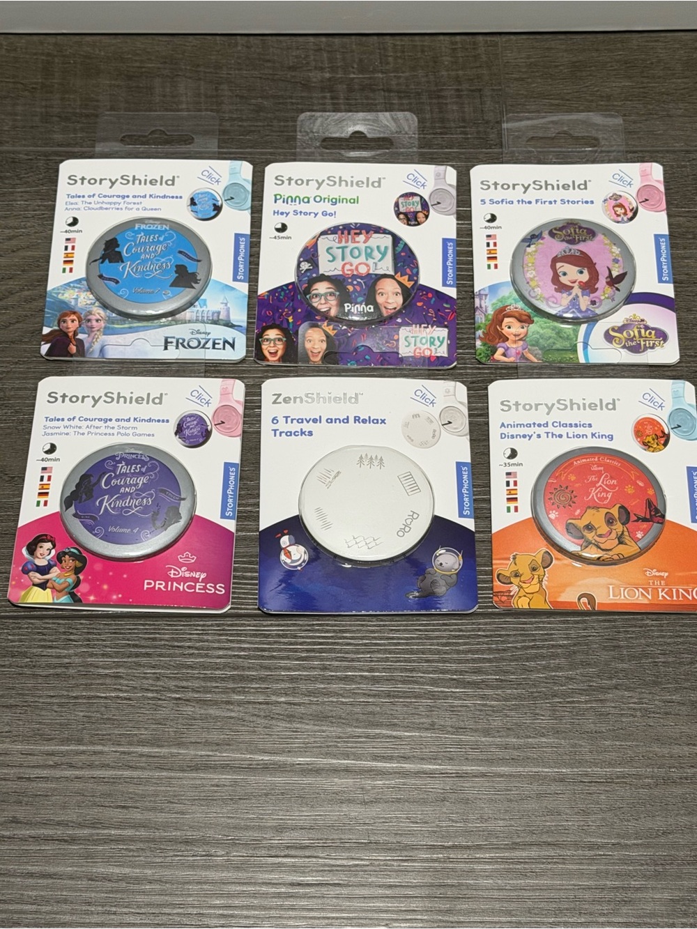 Storyshield Lot Of 6 For Storyphones Storytelling Headphones for Kids New Sealed